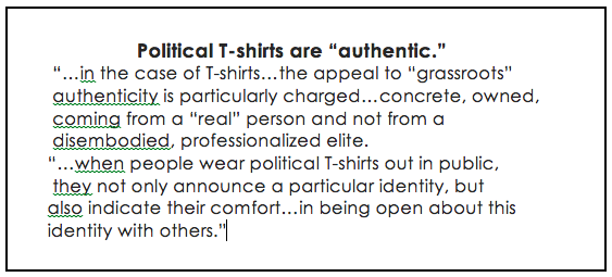 Campaign T-Shirts are worn by real people - adding authenticity and encouraging others to join in.