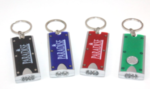 Even simple key chains can keep your brand visible all year long.