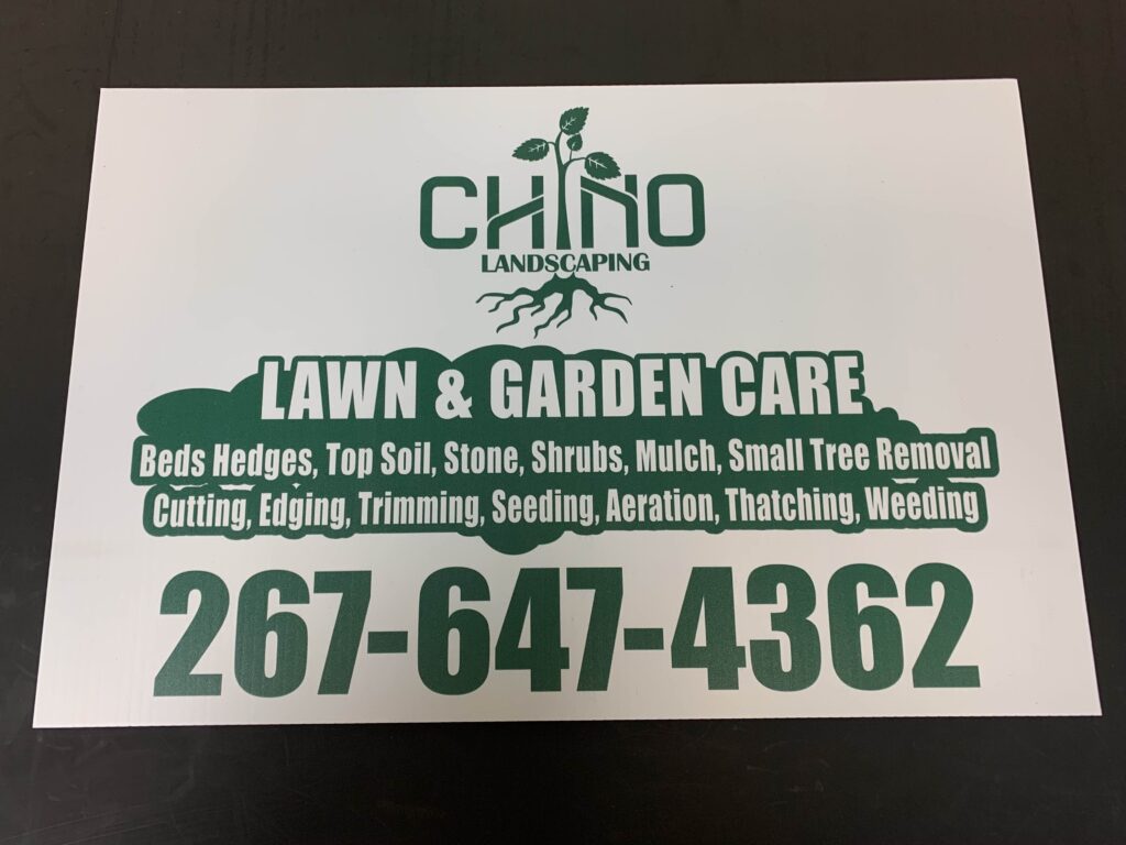 Lawns signs for your event or business